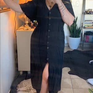 Black summer dress